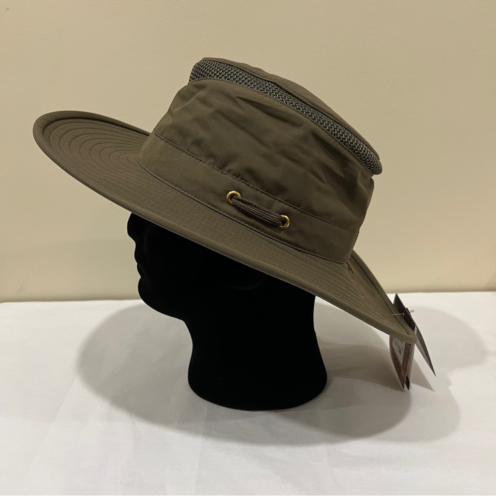 TILLEY AIRFLO MODEL LTM6 - NWT - SIZE 7 3/8 - OLIVE GREEN - MADE IN CANADA 🇨🇦